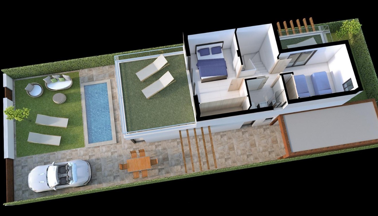 Novostavba - Villa - Los Alcázares - Torre del Rame