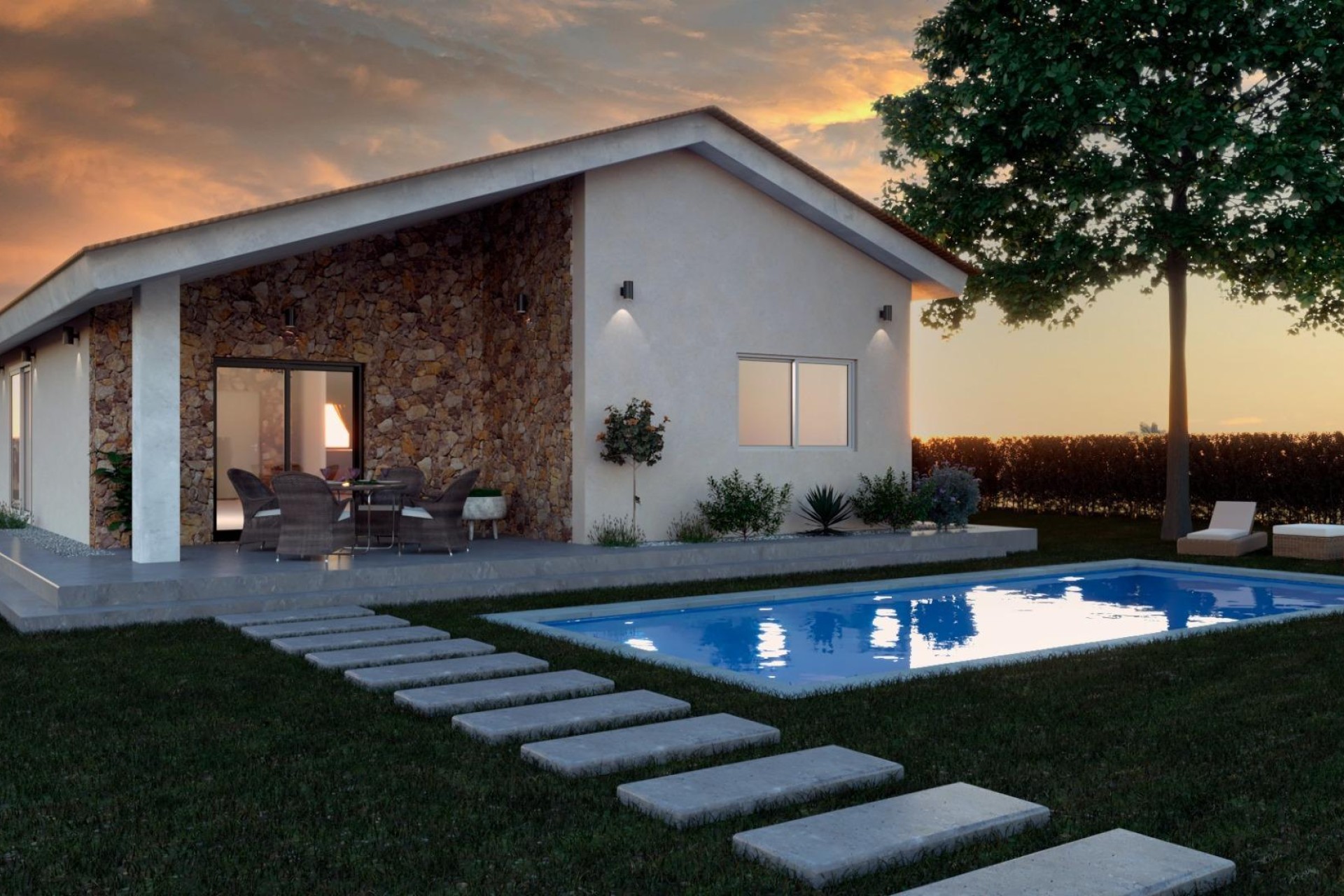 Novostavba - Villa - Moratalla - Campo de San Juan