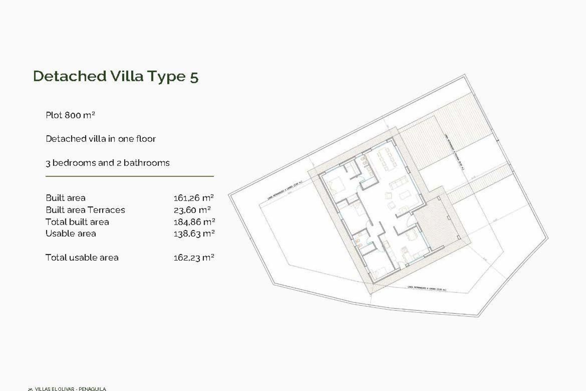 Novostavba - Villa - Penaguila - El Olivar