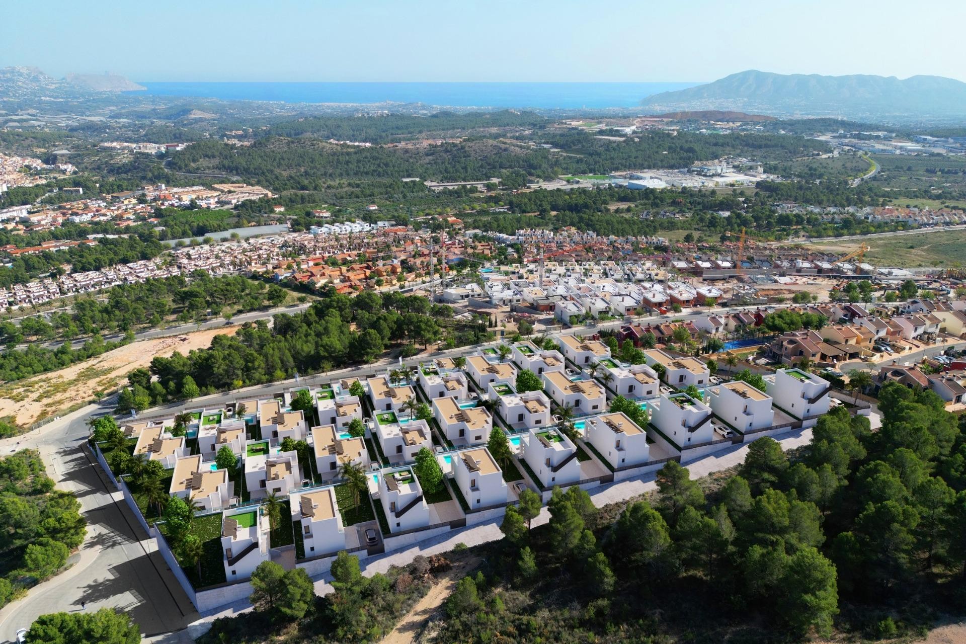 Novostavba - Villa - Polop - Polop Hills