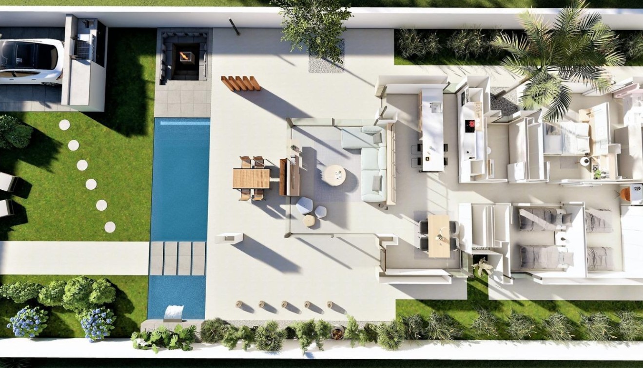 Novostavba - Villa - San Fulgencio - El Oasis