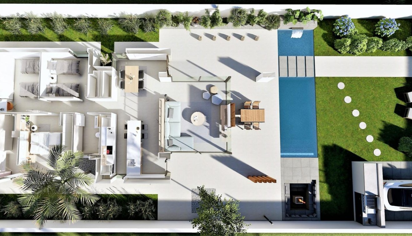 Novostavba - Villa - San Fulgencio - El Oasis