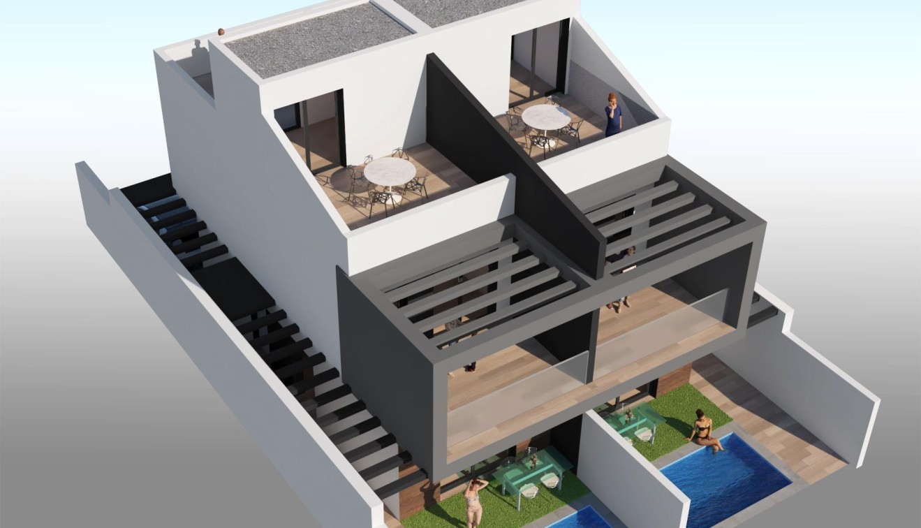Novostavba - Villa - San Javier - Santiago de la Ribera
