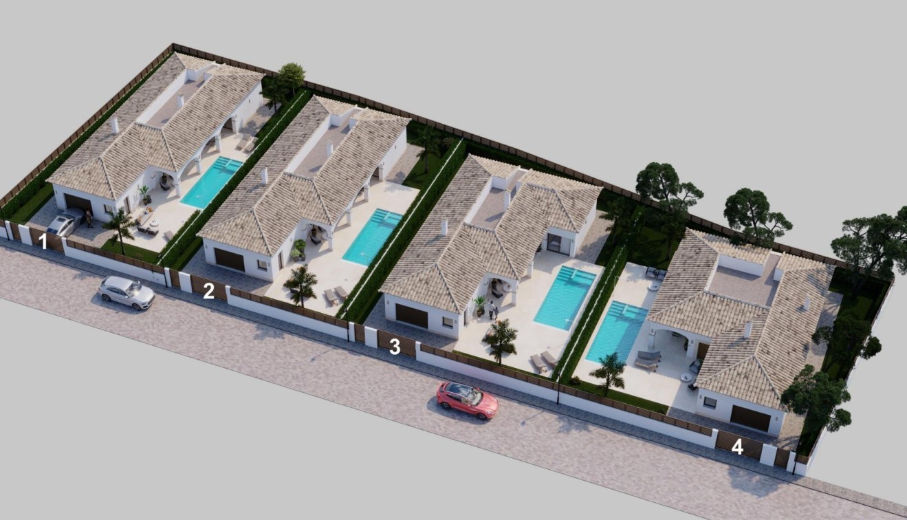 Novostavba - Villa - San Pedro del Pinatar - Lo Pagan, San Pedro del Pinatar