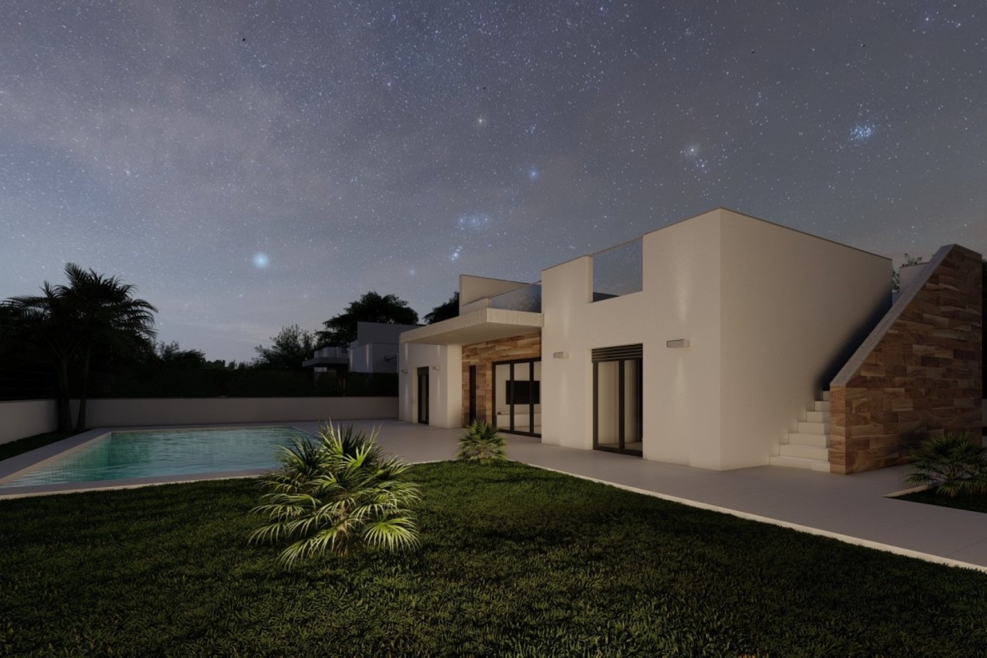 Novostavba - Villa - Torre Pacheco - Roldán