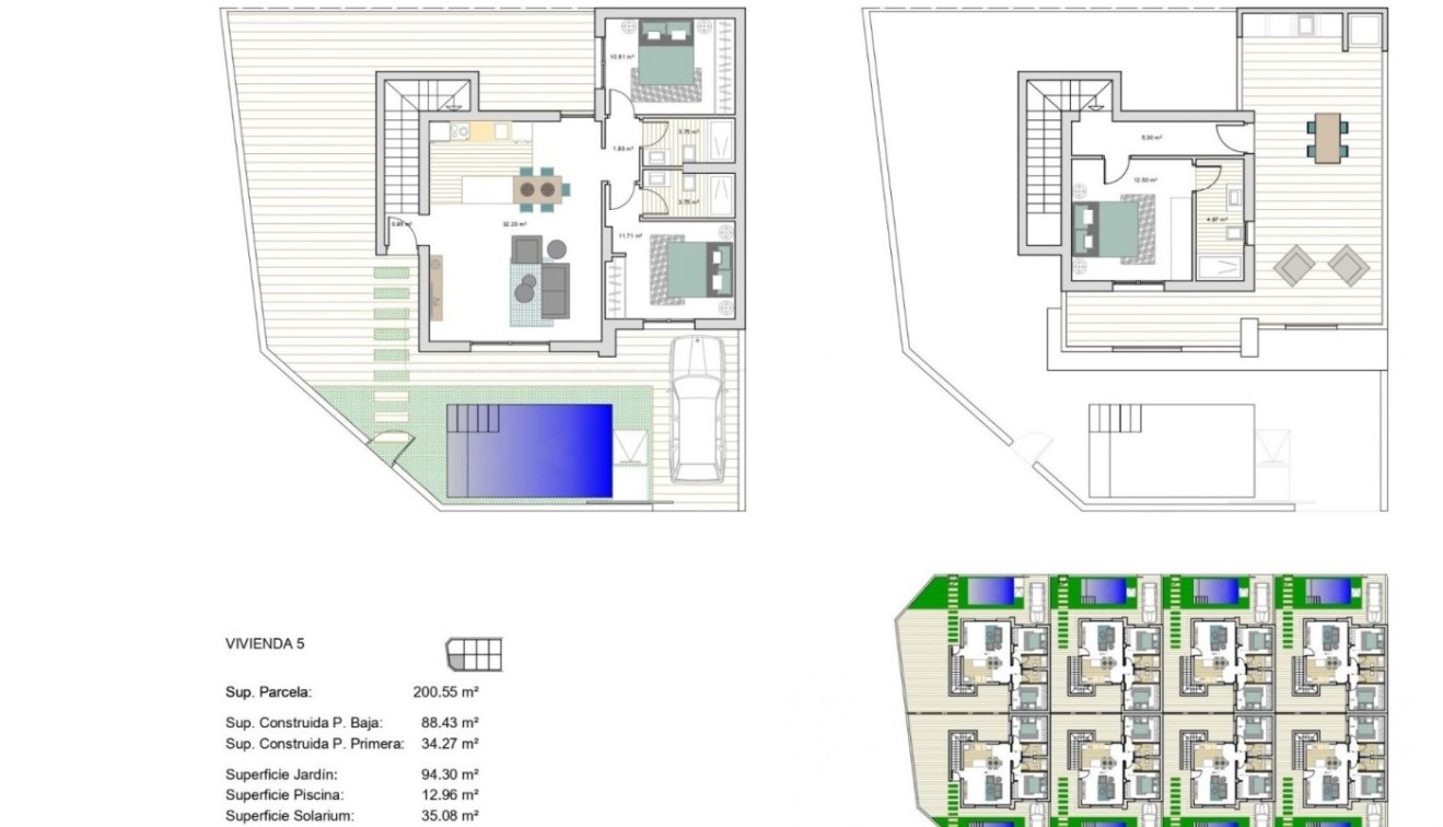 Novostavba - Villa - Torre Pacheco - Roldán