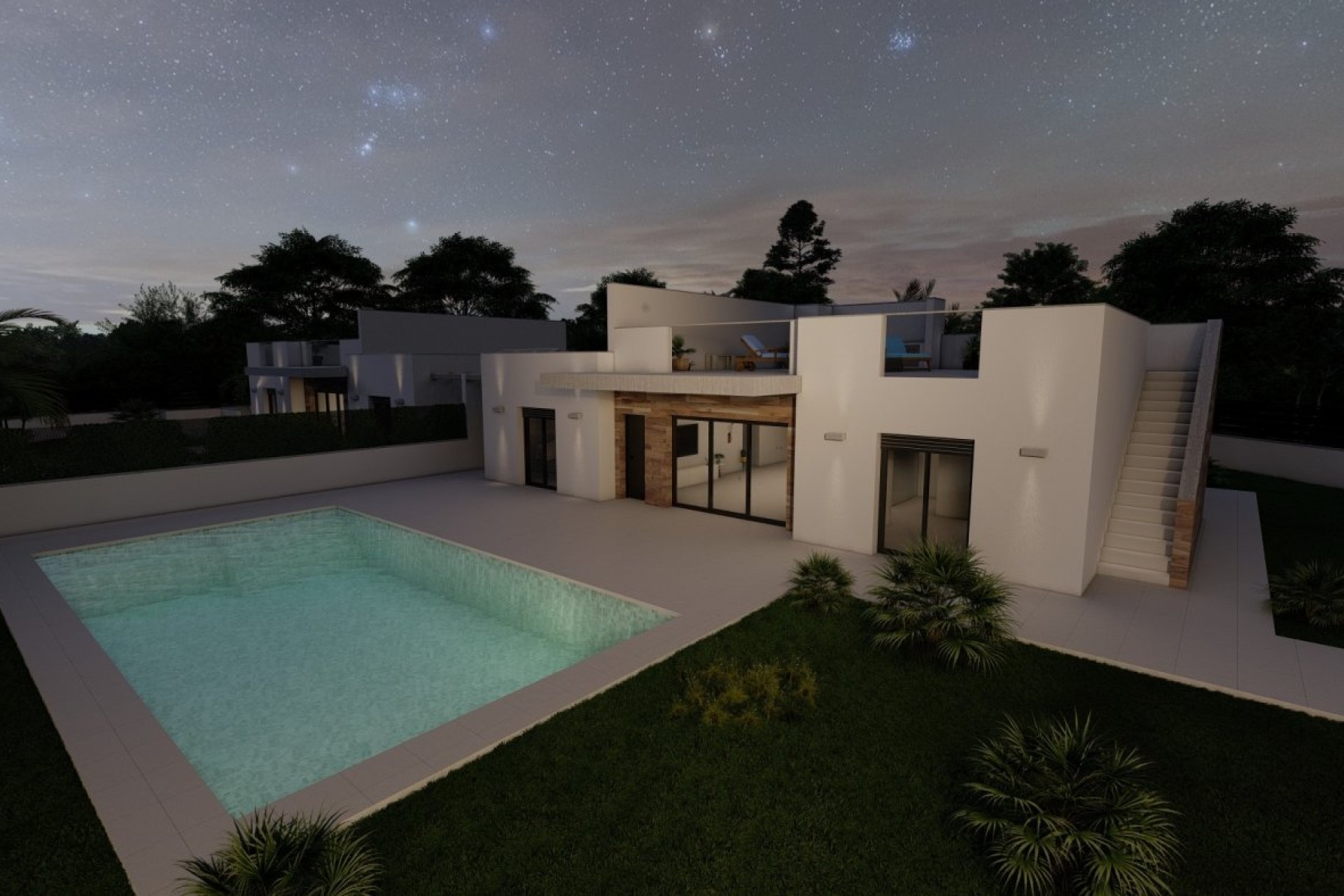 Novostavba - Villa - Torre Pacheco - Roldán