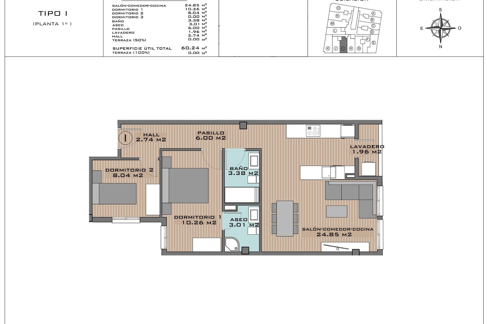 Nowo zbudowane - Apartament - Algorfa - Pueblo