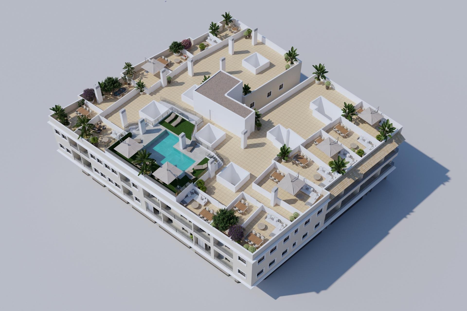 Nowo zbudowane - Apartament - Algorfa - Pueblo