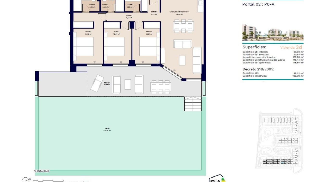 Nowo zbudowane - Apartament - Almerimar