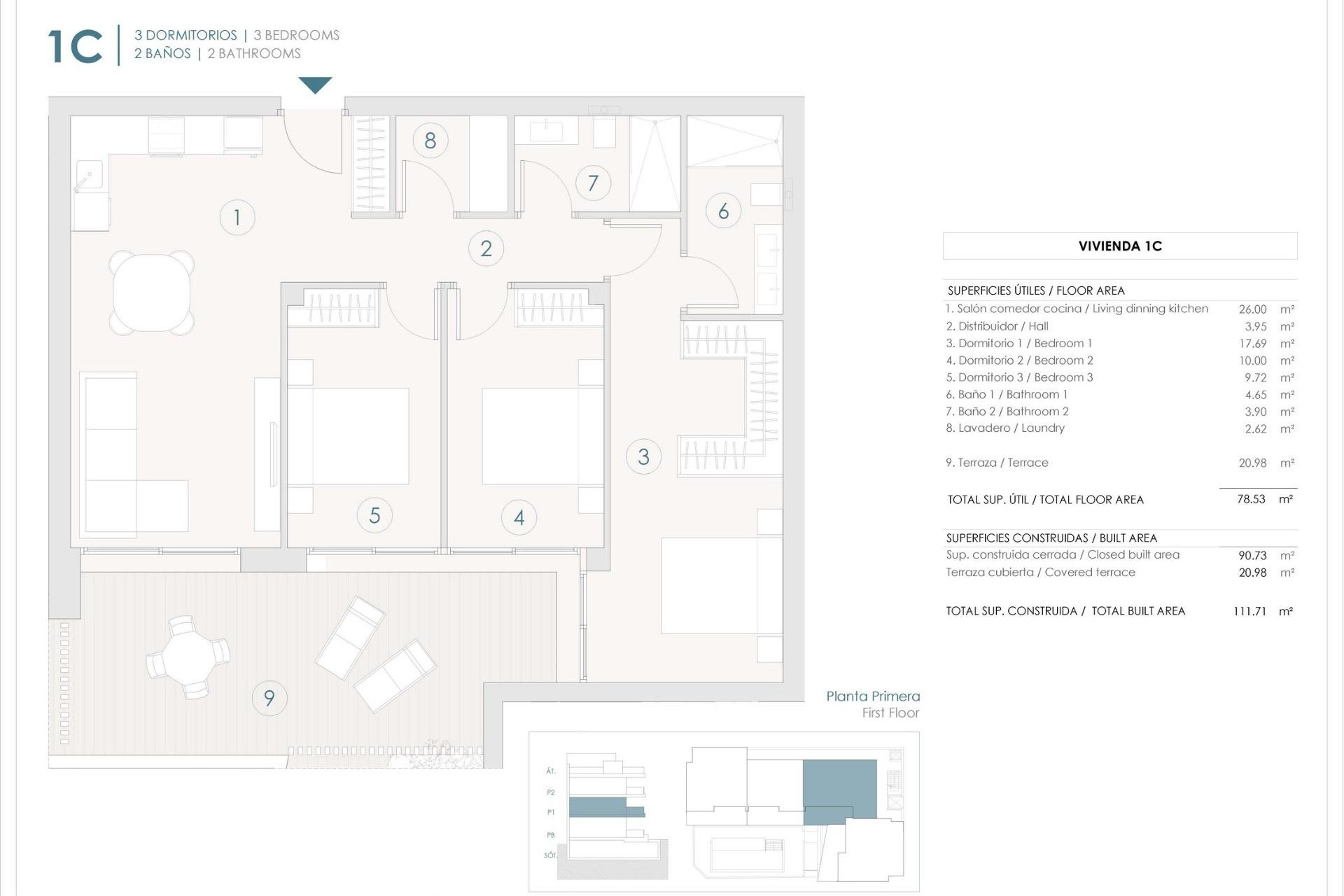 Nowo zbudowane - Apartament - Benijófar - Pueblo
