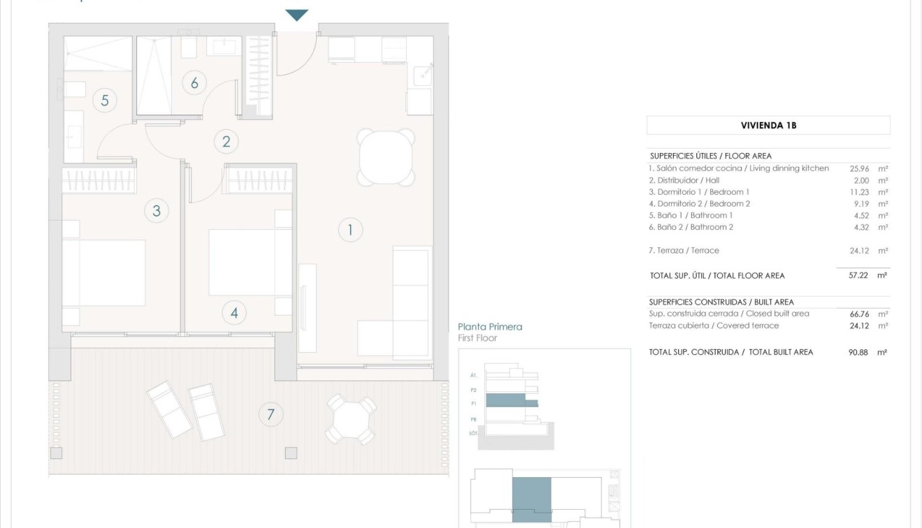 Nowo zbudowane - Apartament - Benijófar - Pueblo