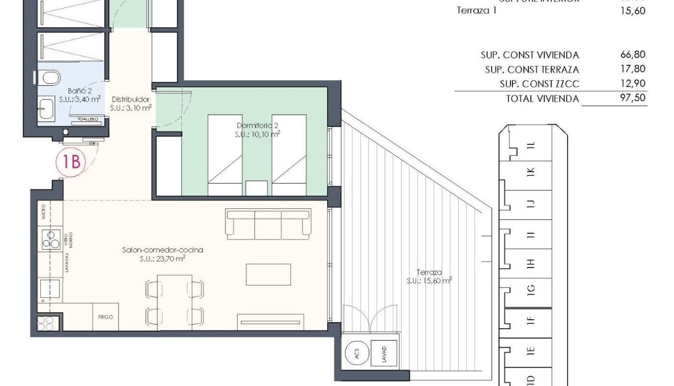 Nowo zbudowane - Apartament - Benijófar - Pueblo