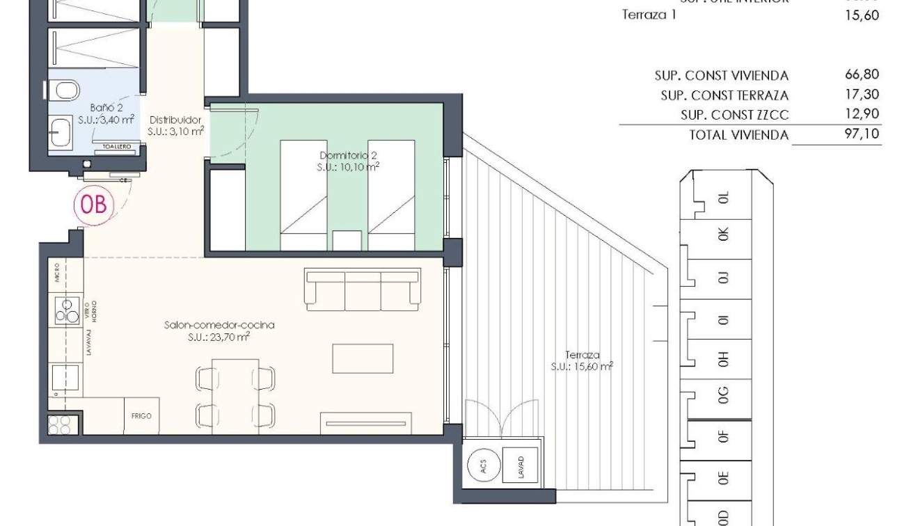 Nowo zbudowane - Apartament - Benijófar - Pueblo