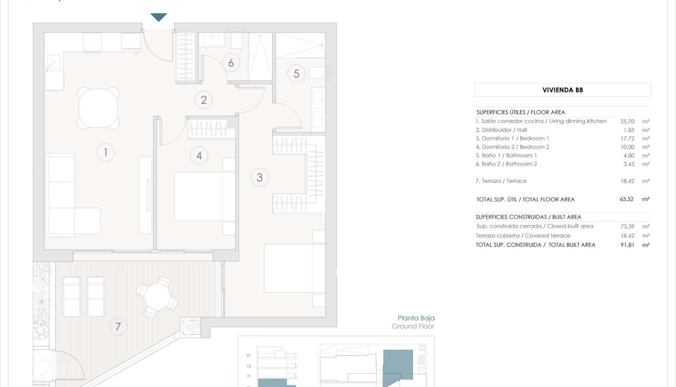 Nowo zbudowane - Apartament - Benijófar - Pueblo