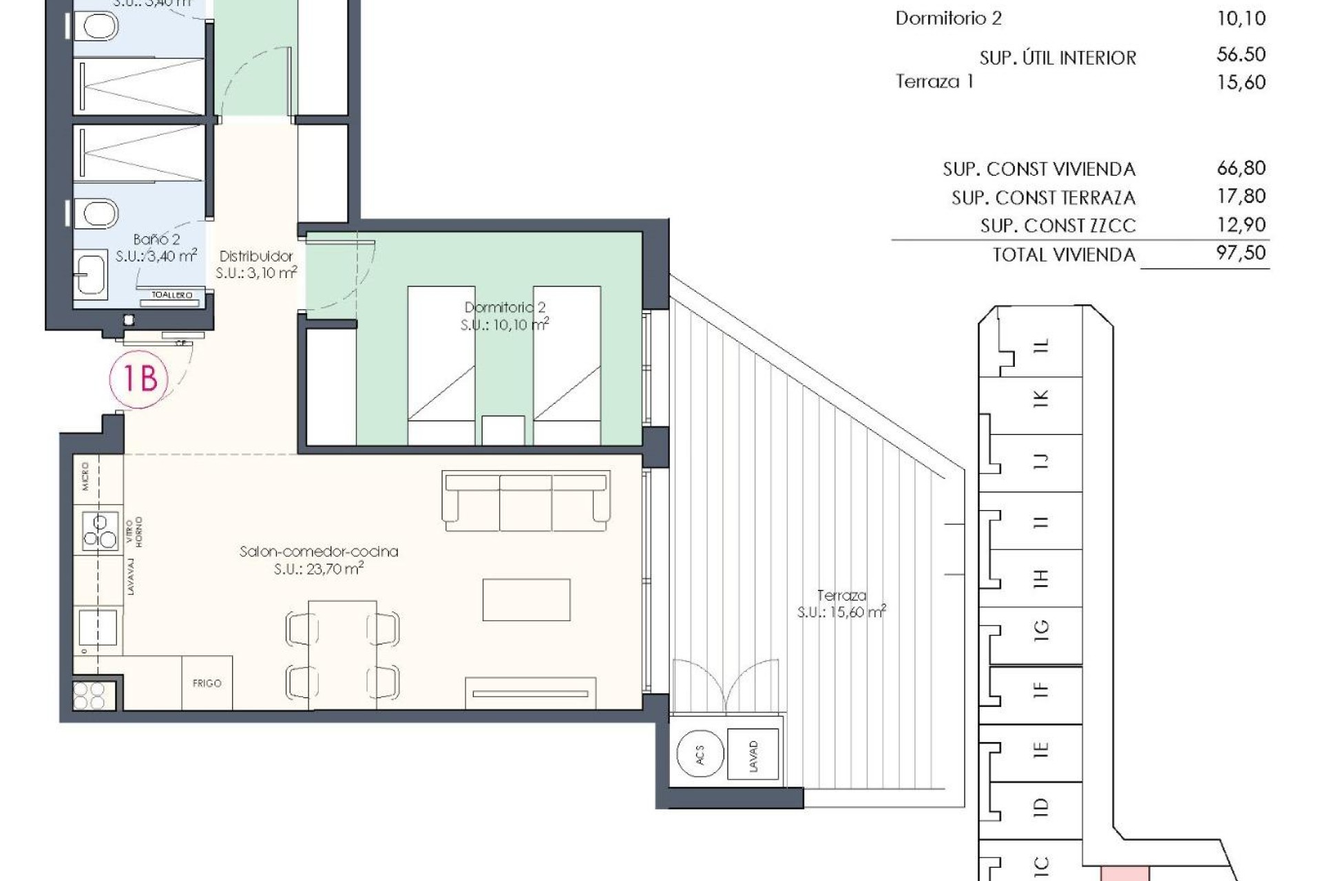 Nowo zbudowane - Apartament - Benijófar - Pueblo