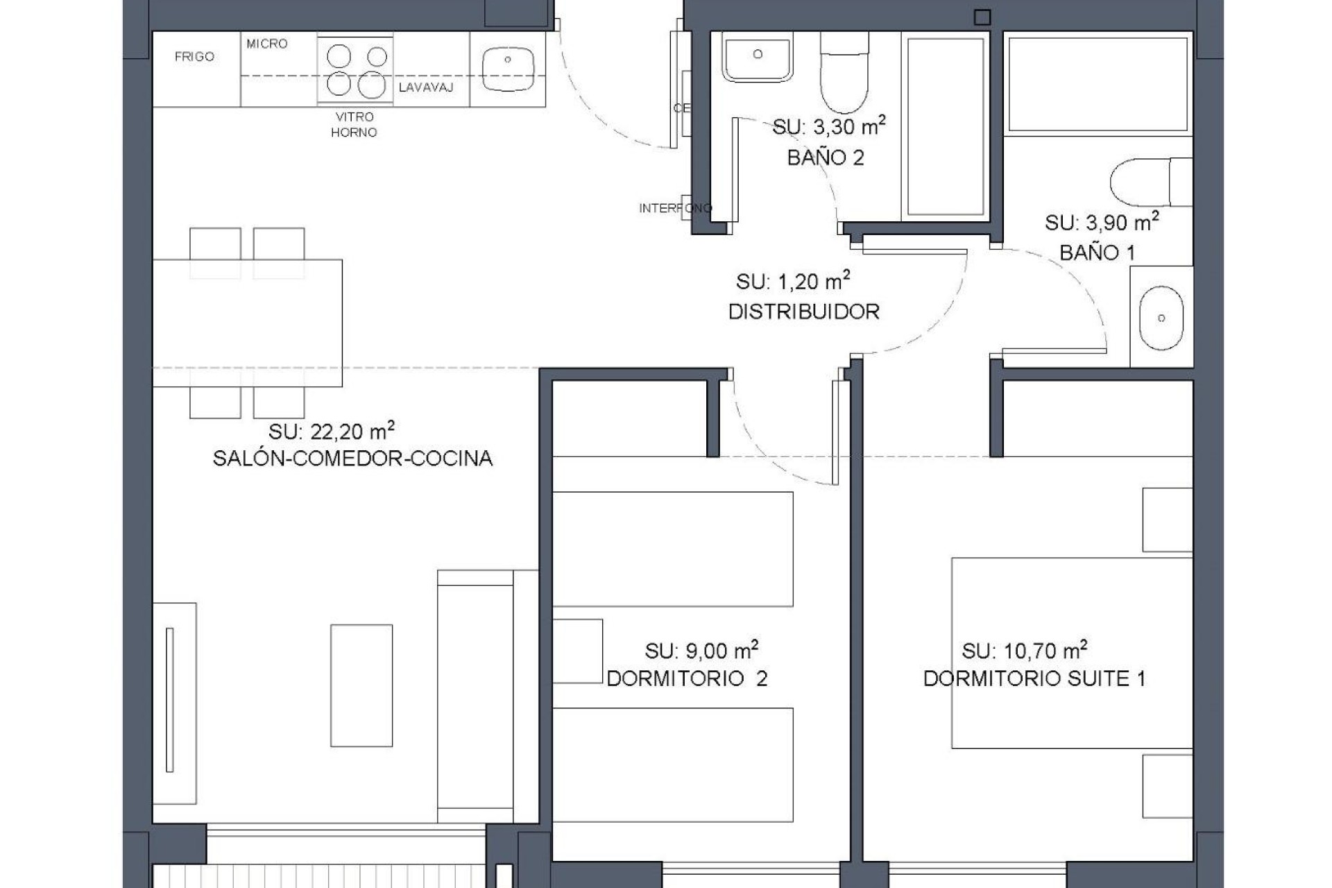Nowo zbudowane - Apartament - Benijófar