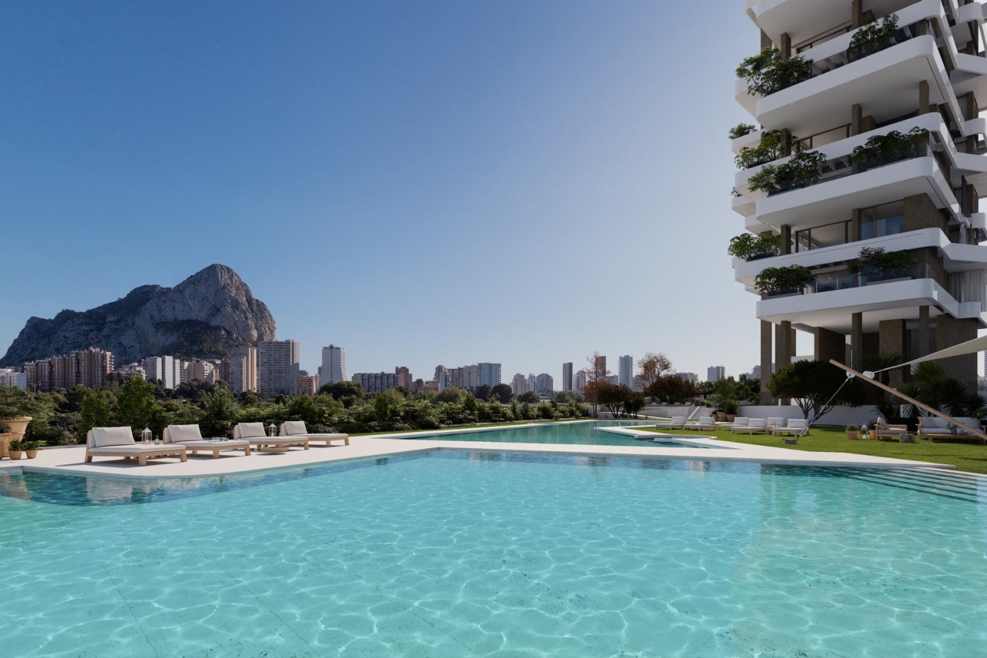 Nowo zbudowane - Apartament - Calpe - Marisol park
