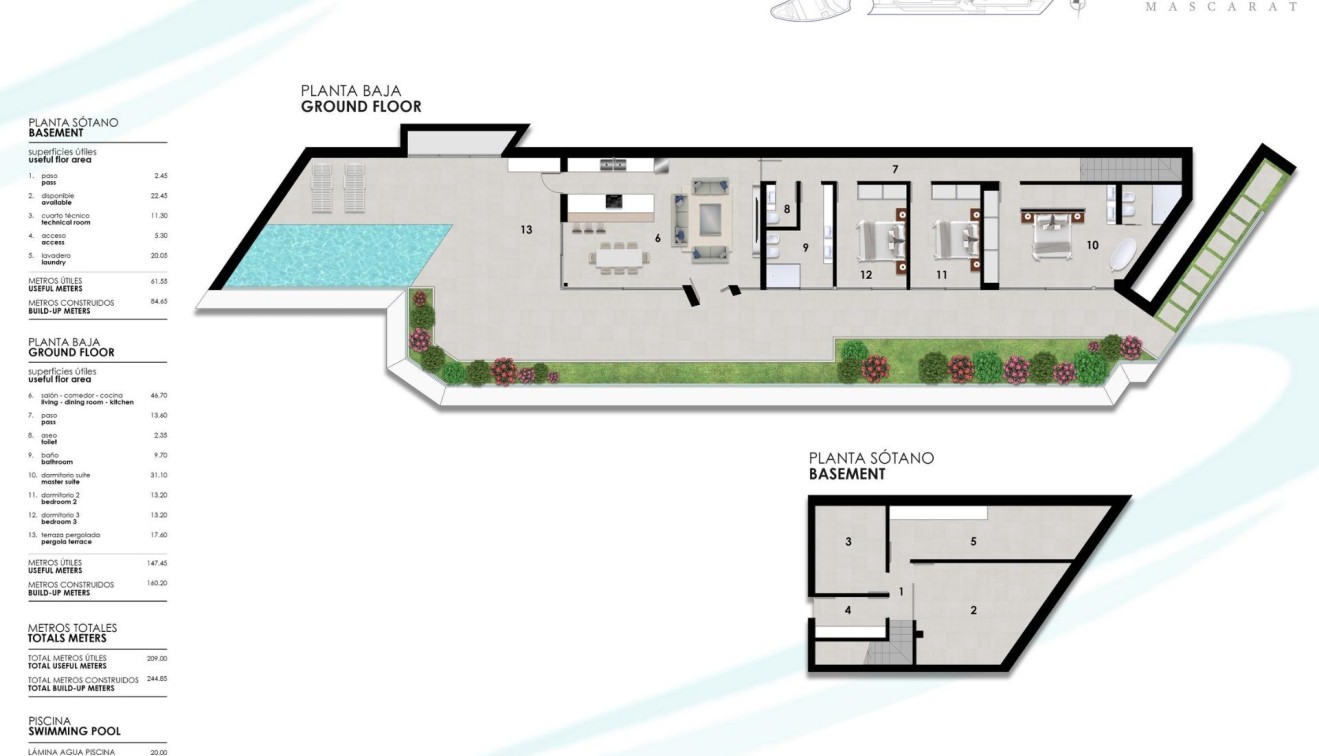 Nowo zbudowane - Apartament - Calpe - Mascarat