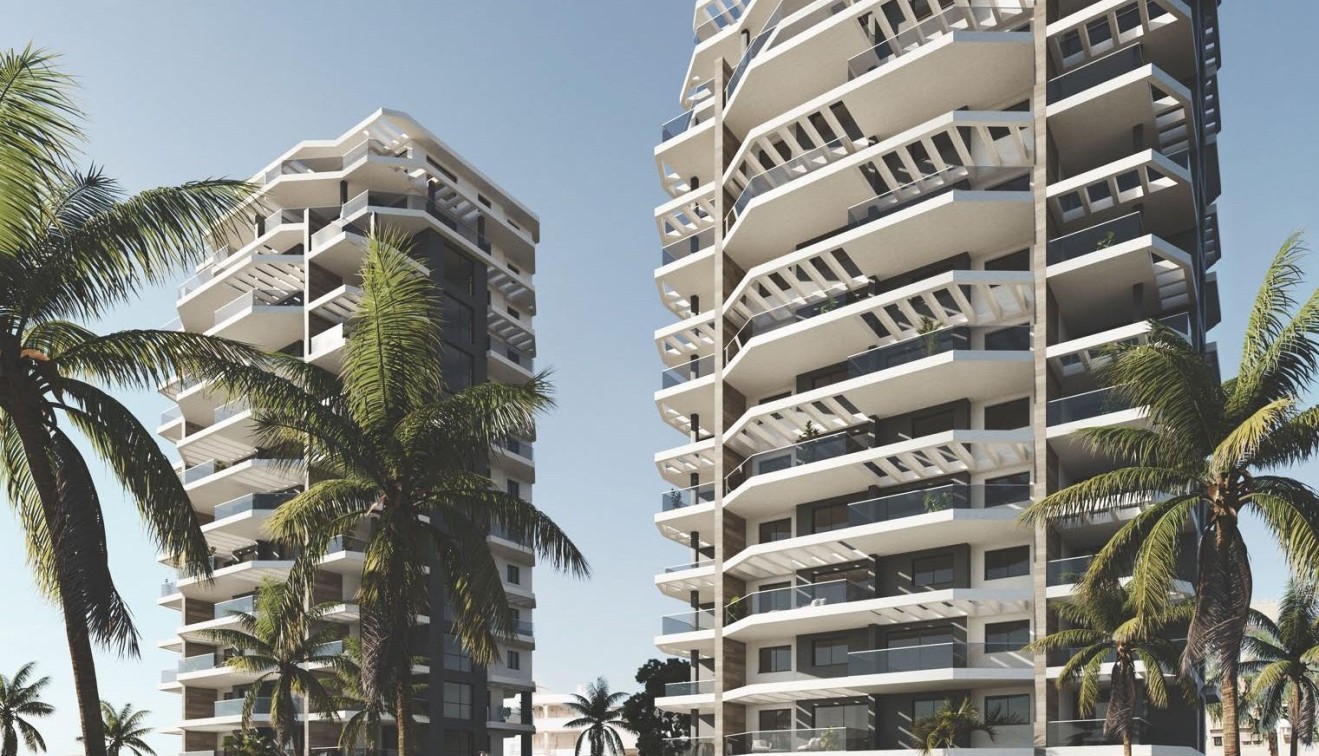 Nowo zbudowane - Apartament - Calpe - Playa Cantal Roig