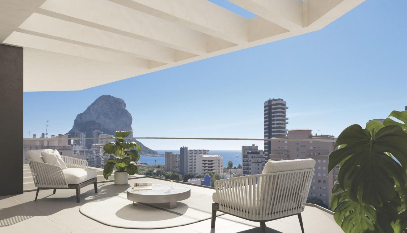 Nowo zbudowane - Apartament - Calpe - Playa Cantal Roig