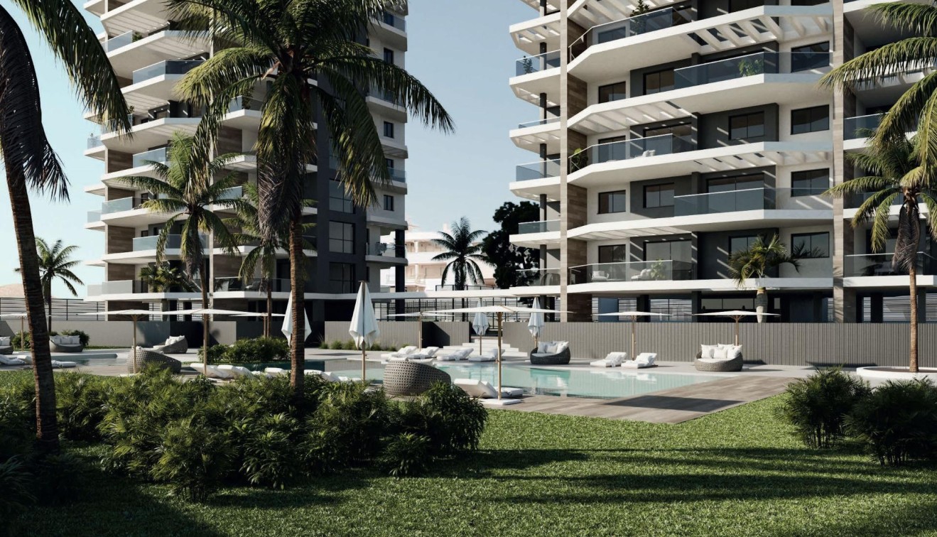 Nowo zbudowane - Apartament - Calpe - Playa Cantal Roig