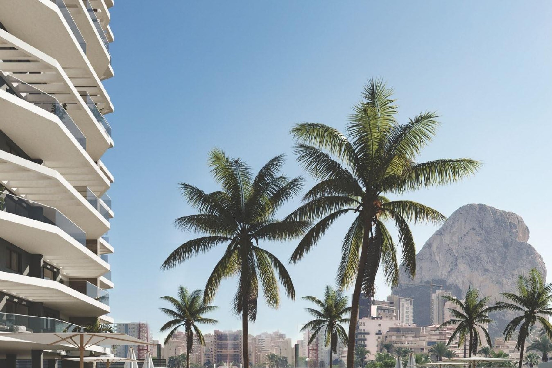Nowo zbudowane - Apartament - Calpe - Playa Cantal Roig
