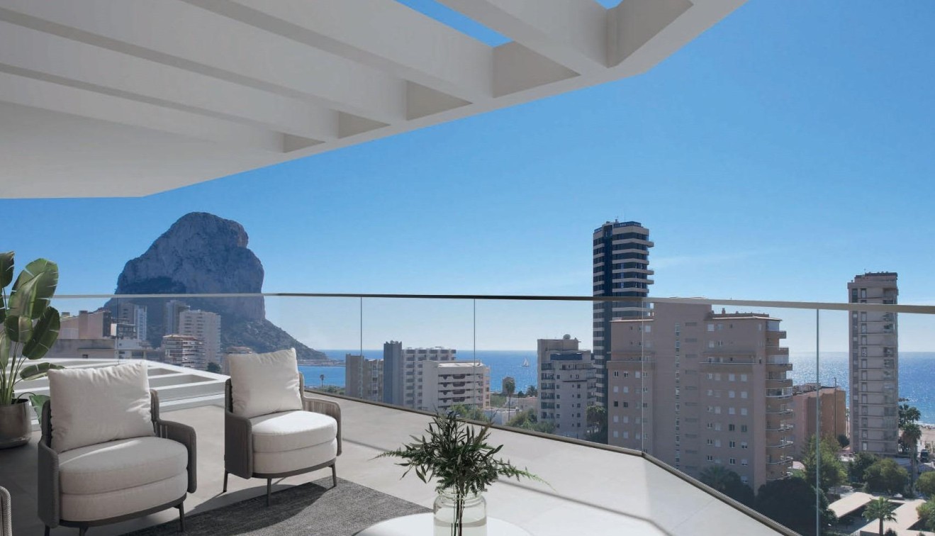 Nowo zbudowane - Apartament - Calpe - Playa Cantal Roig