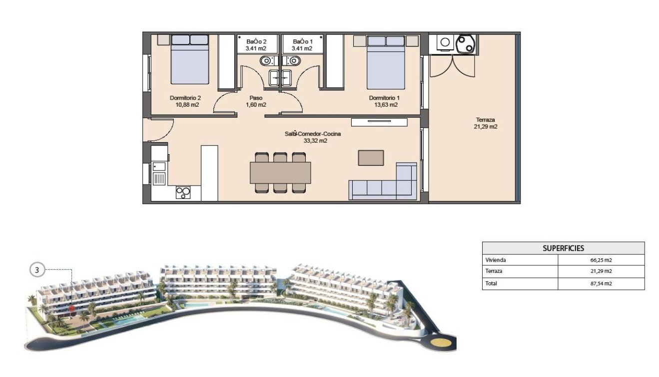 Nowo zbudowane - Apartament - Finestrat - Balcon de finestrat