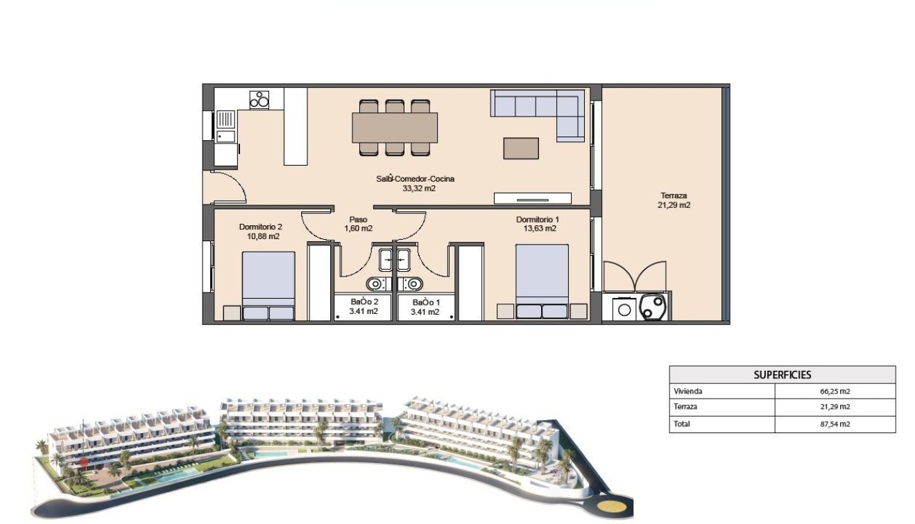 Nowo zbudowane - Apartament - Finestrat - Balcon de finestrat