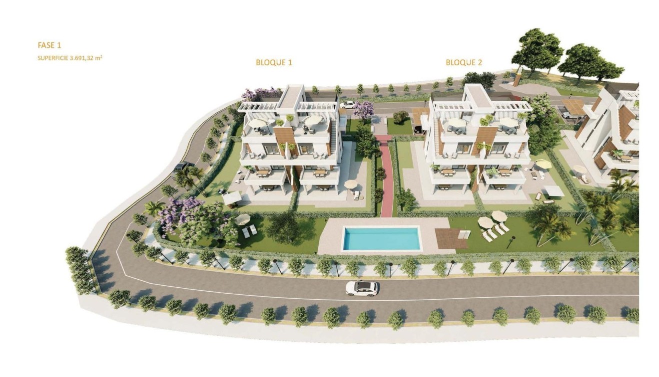 Nowo zbudowane - Apartament - Fuente Álamo - Hacienda del Alamo