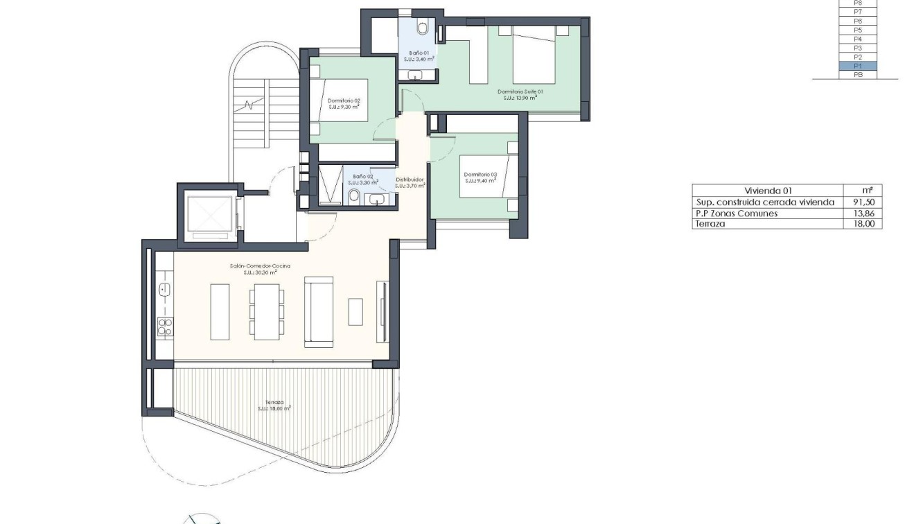Nowo zbudowane - Apartament - Guardamar del Segura - Avenida del Puerto