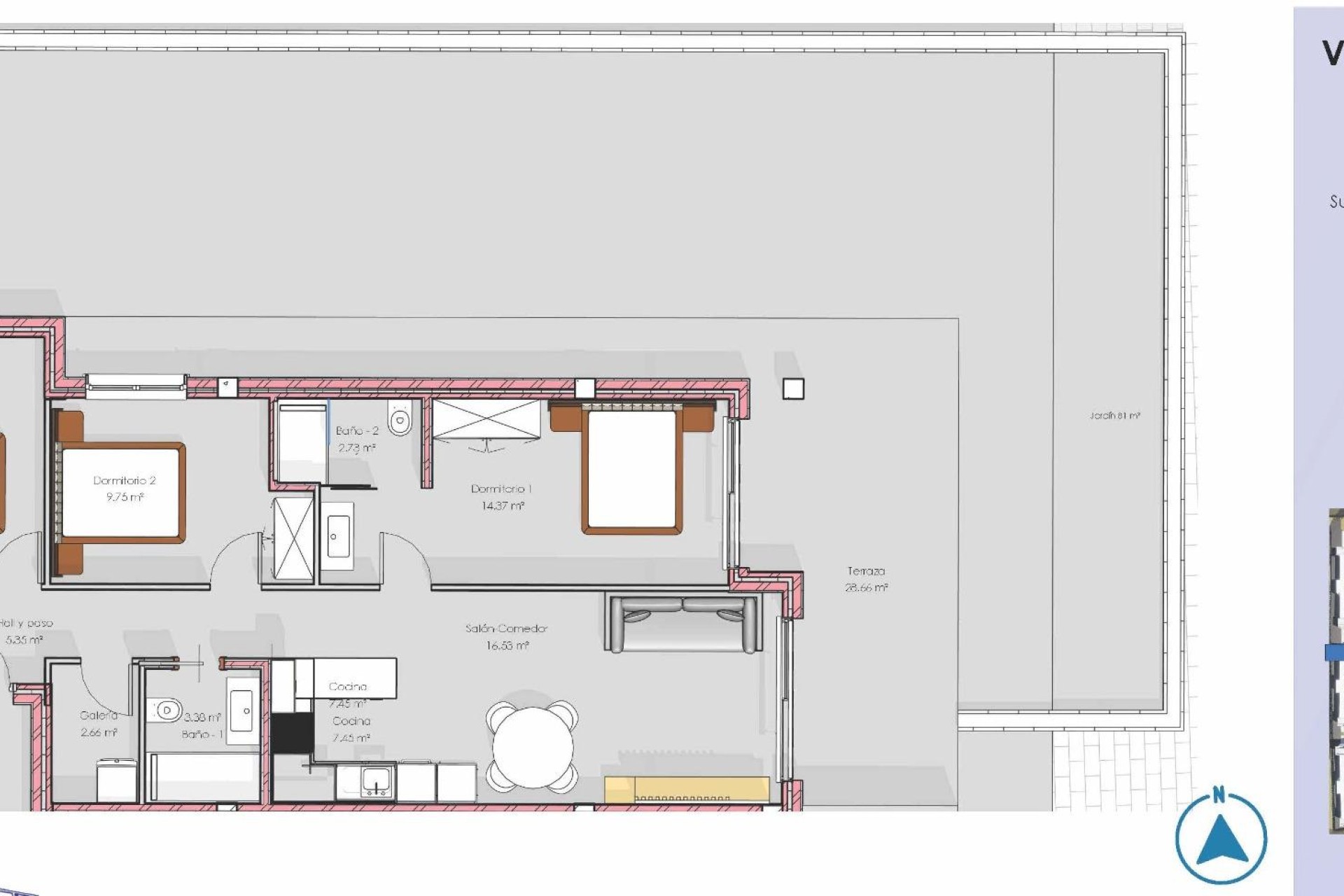Nowo zbudowane - Apartament - Guardamar del Segura - El Raso