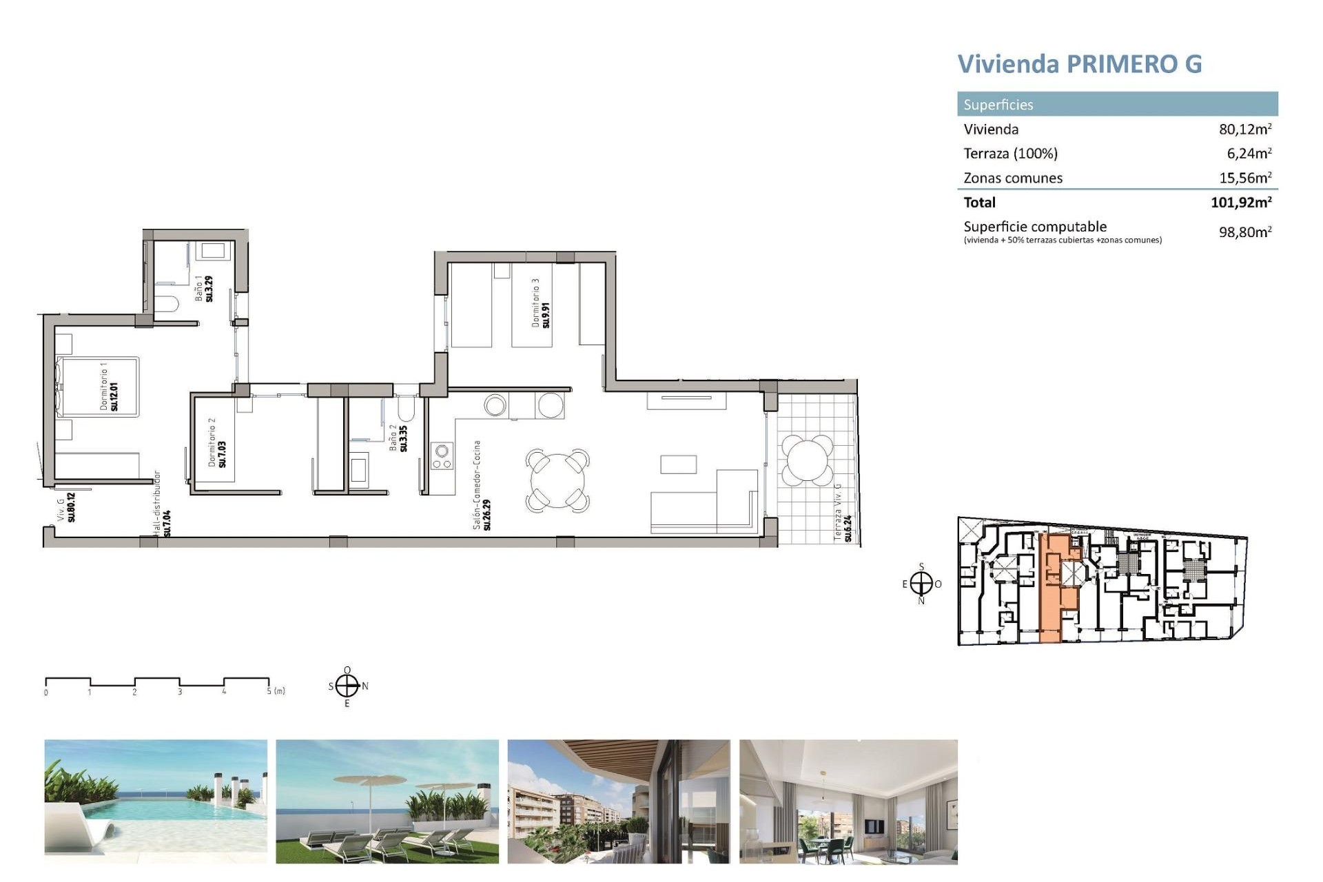 Nowo zbudowane - Apartament - Guardamar del Segura - Pueblo