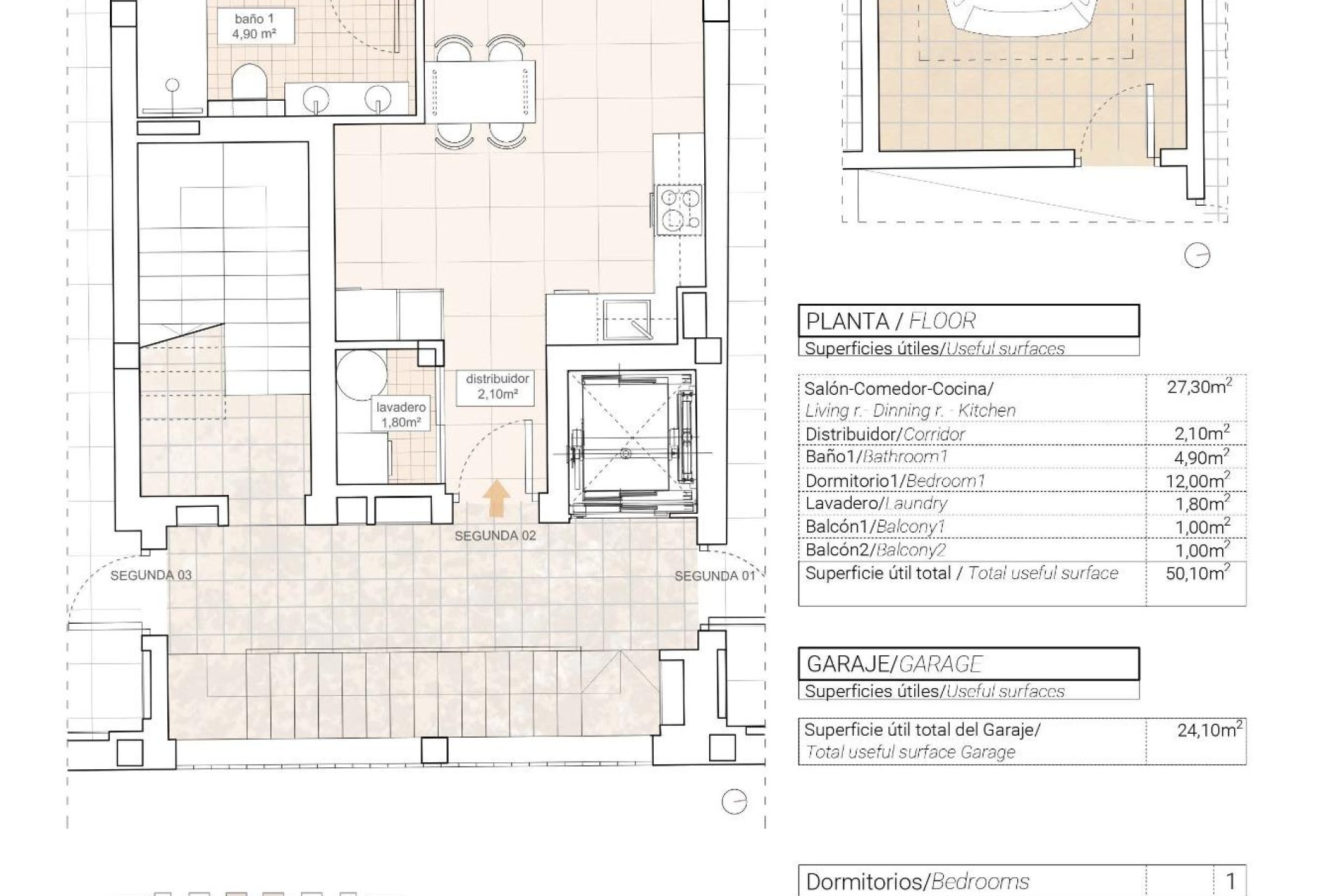Nowo zbudowane - Apartament - Hondon de las Nieves - Pueblo