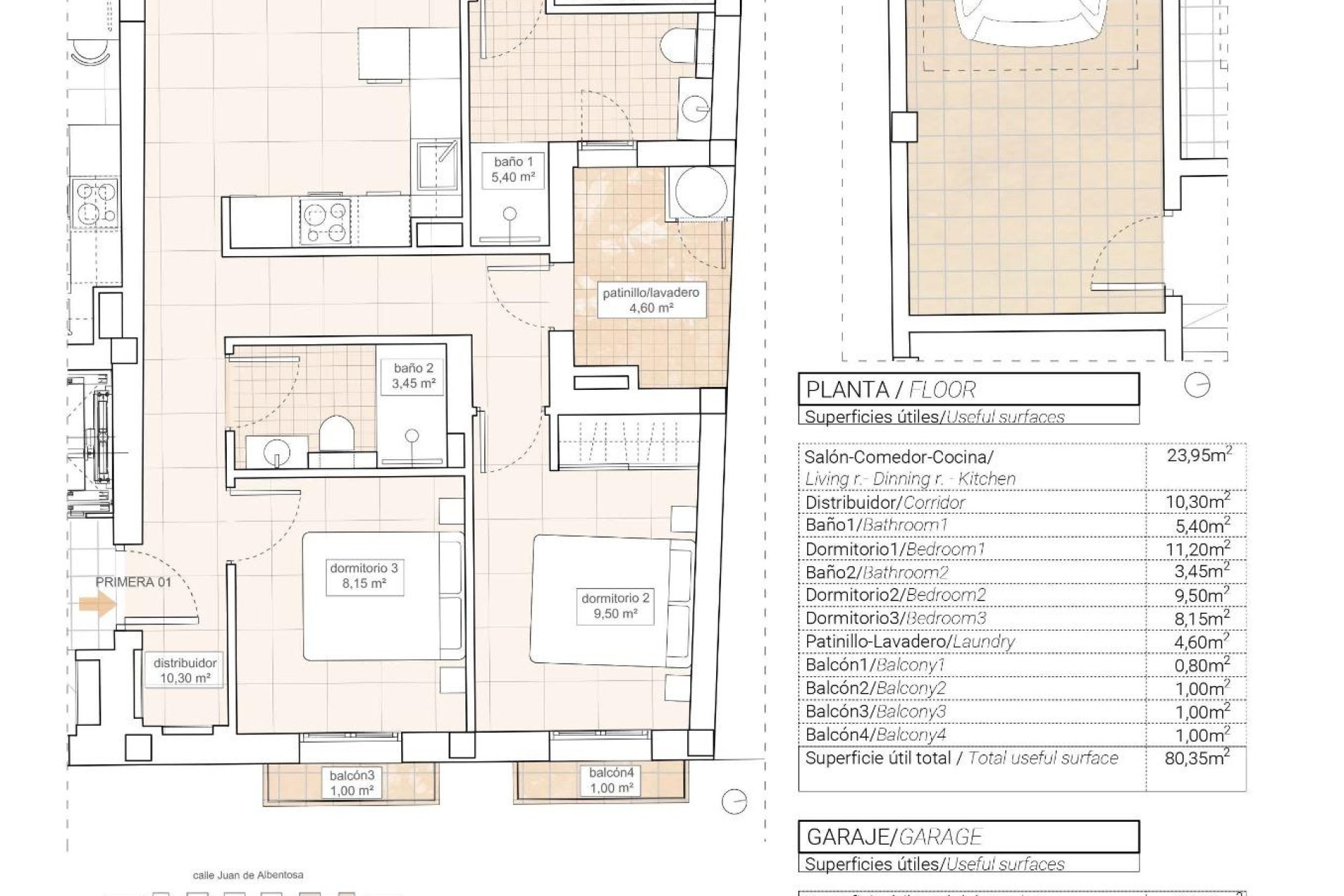 Nowo zbudowane - Apartament - Hondon de las Nieves - Pueblo