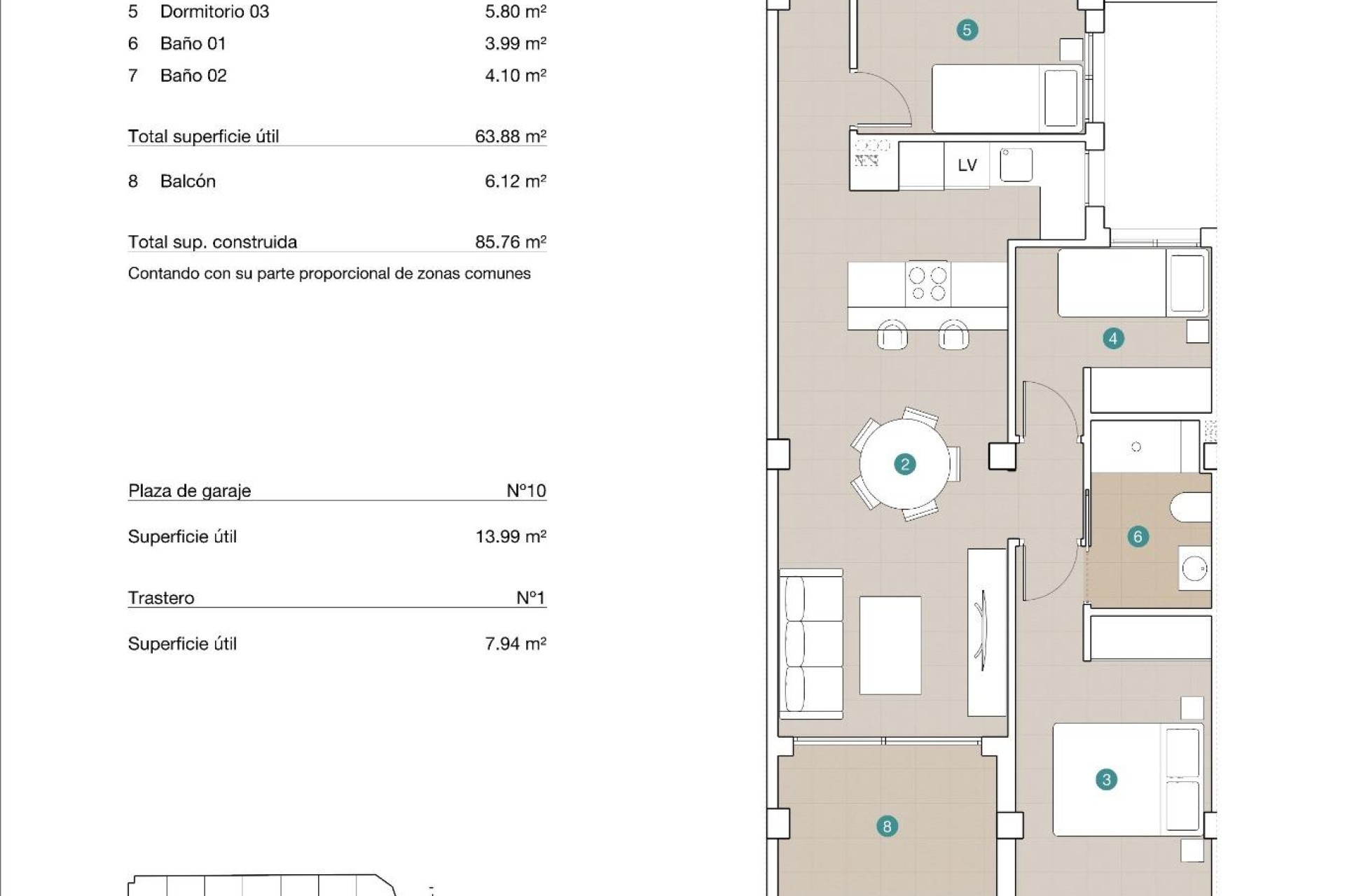 Nowo zbudowane - Apartament - Jacarilla - pueblo