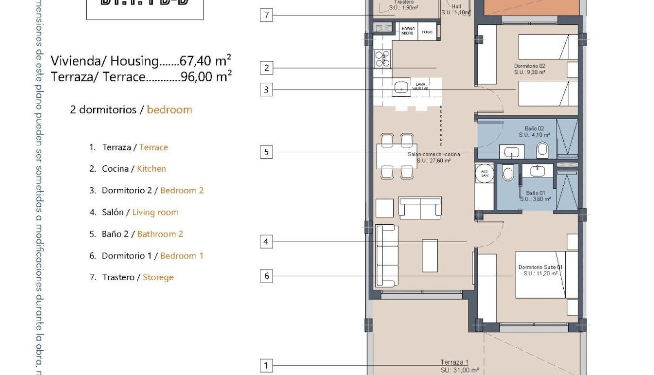 Nowo zbudowane - Apartament - Los Alcázares - La Serena Golf
