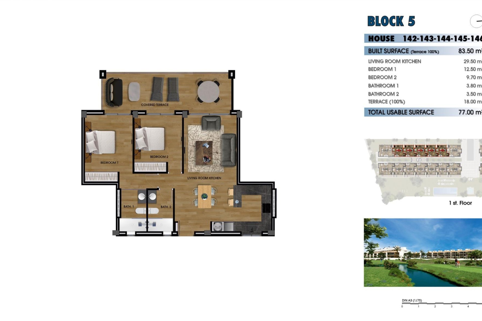 Nowo zbudowane - Apartament - Los Alcázares - La Serena Golf