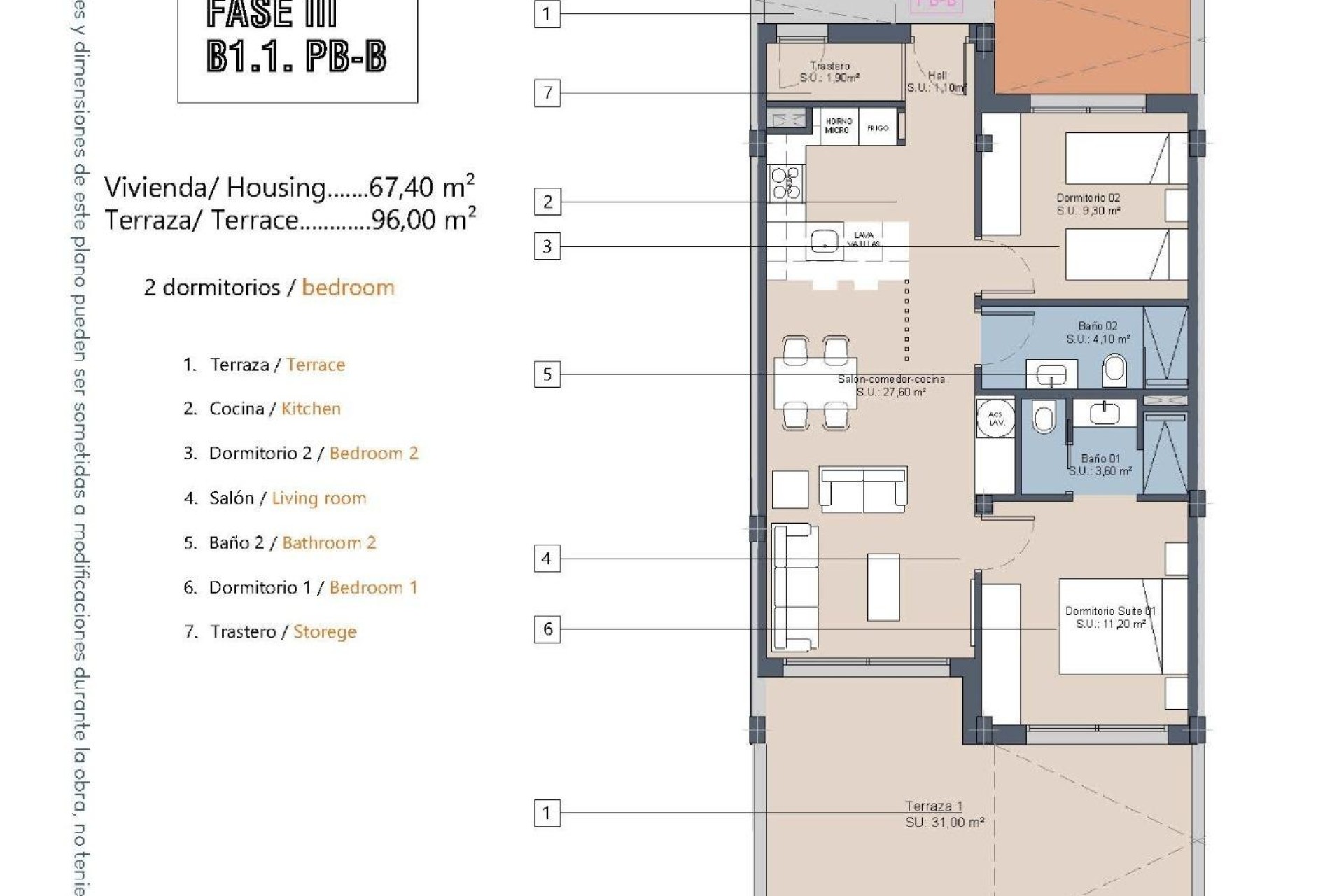 Nowo zbudowane - Apartament - Los Alcázares - La Serena Golf