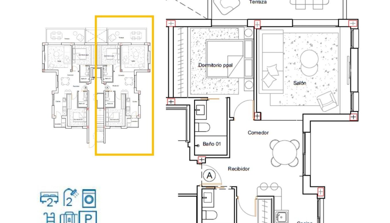 Nowo zbudowane - Apartament - Los Alcázares - Serena Golf