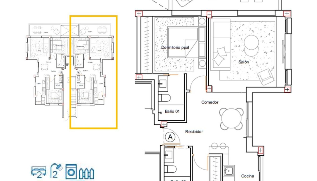 Nowo zbudowane - Apartament - Los Alcázares - Serena Golf