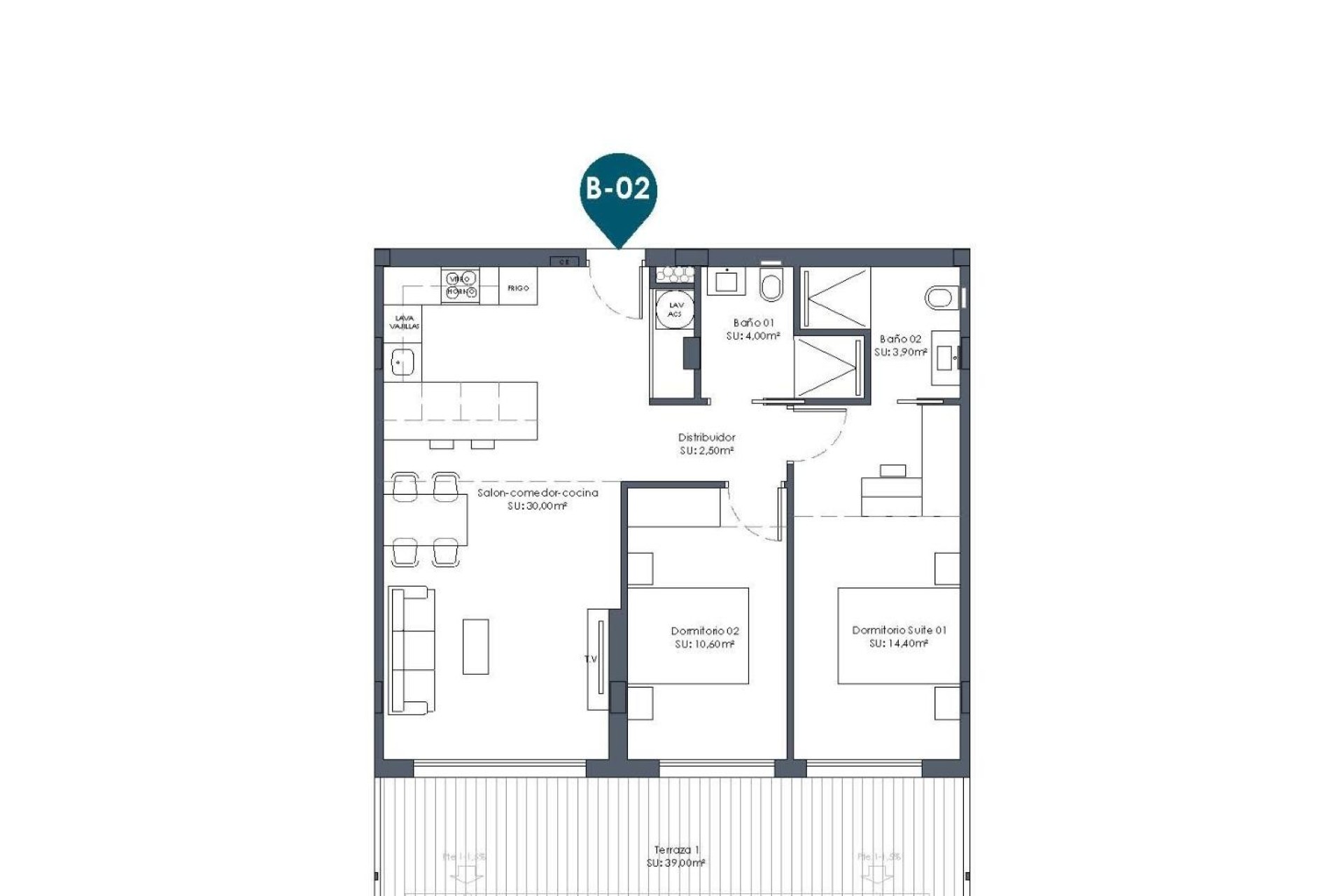 Nowo zbudowane - Apartament - Los Alcázares - Serena Golf