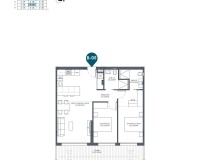 Nowo zbudowane - Apartament - Los Alcázares - Serena Golf