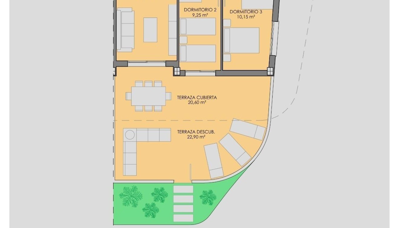 Nowo zbudowane - Apartament - Los Alcázares - Serena Golf