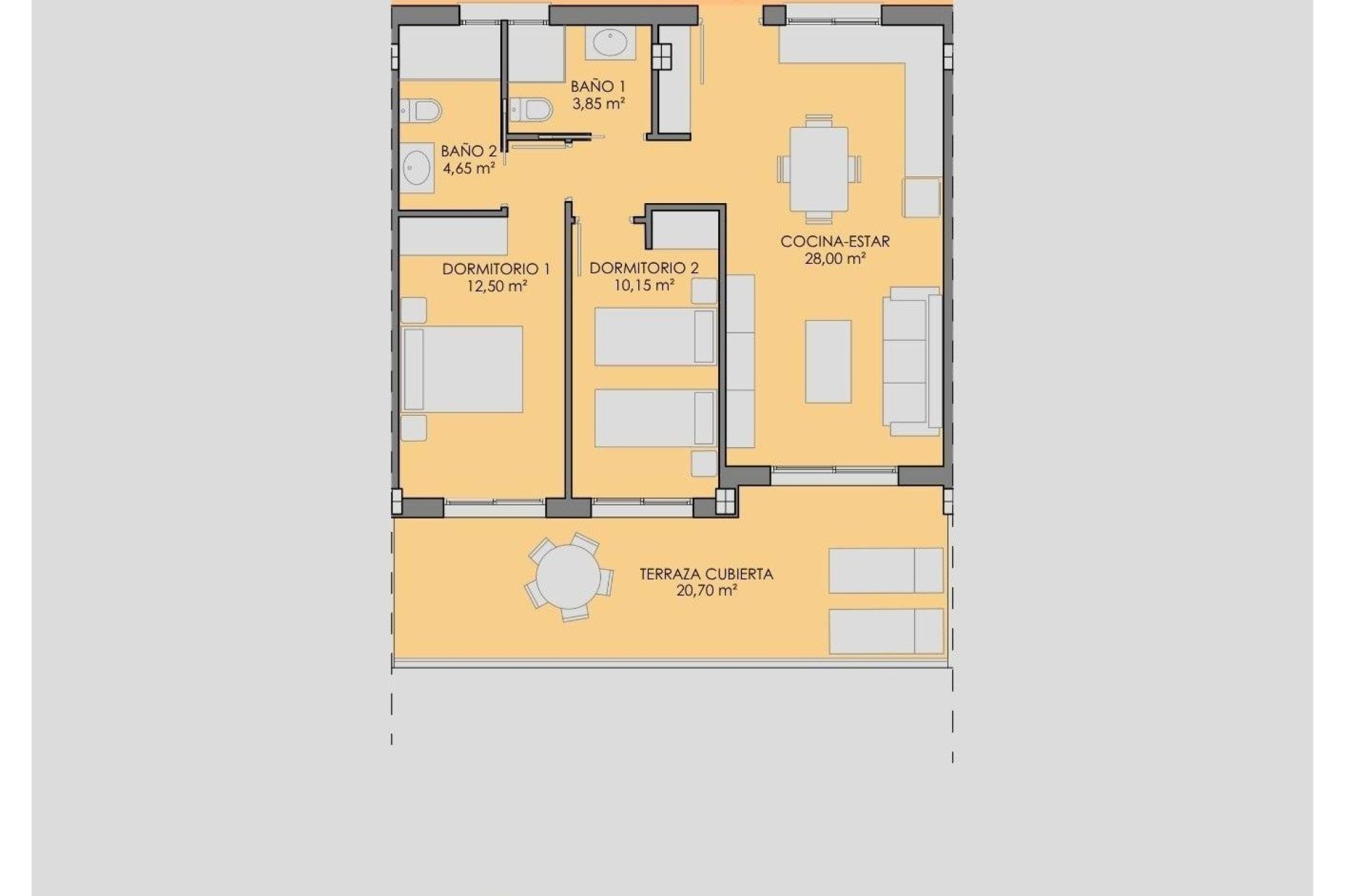 Nowo zbudowane - Apartament - Los Alcázares - Serena Golf