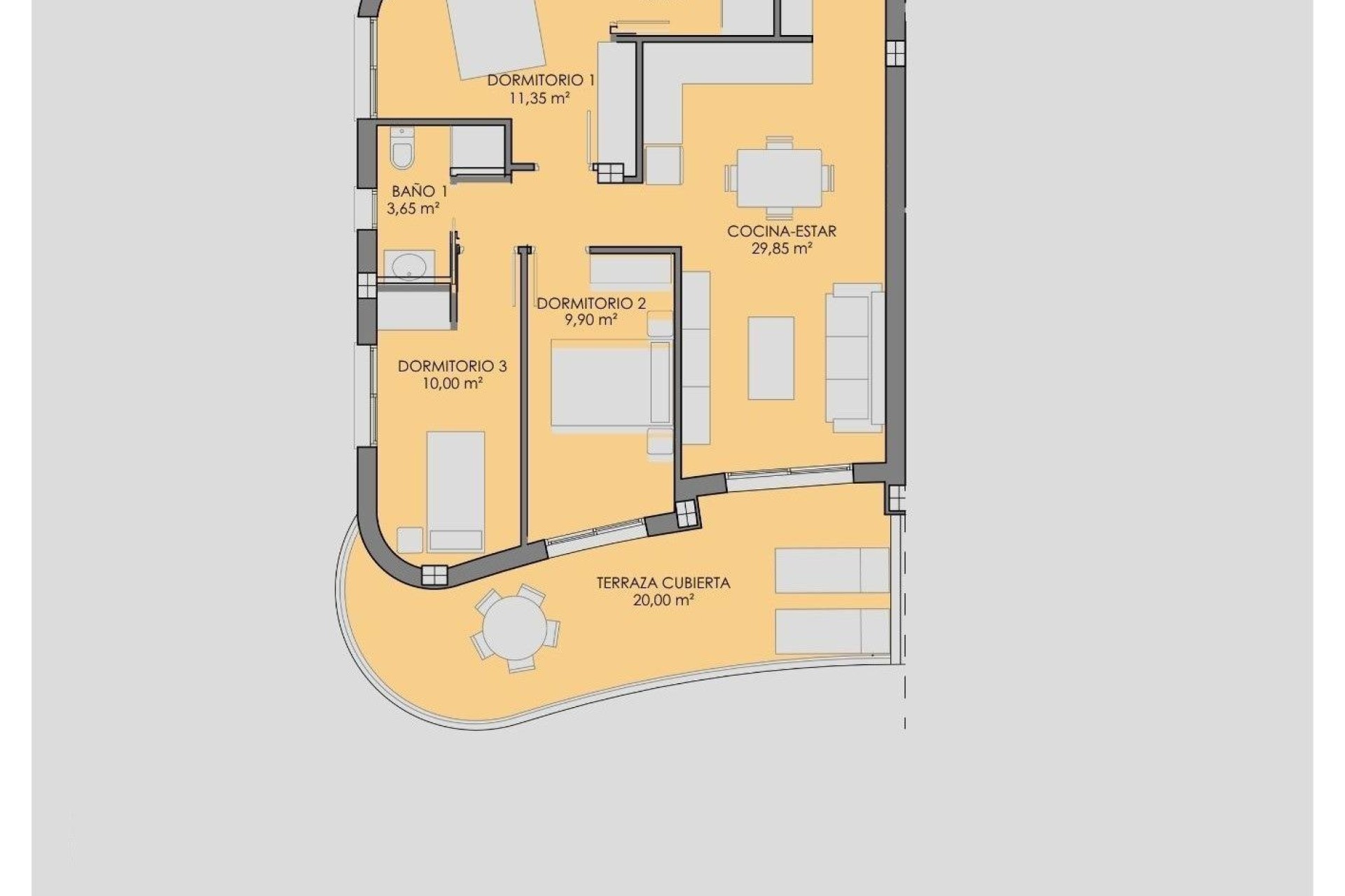 Nowo zbudowane - Apartament - Los Alcázares - Serena Golf