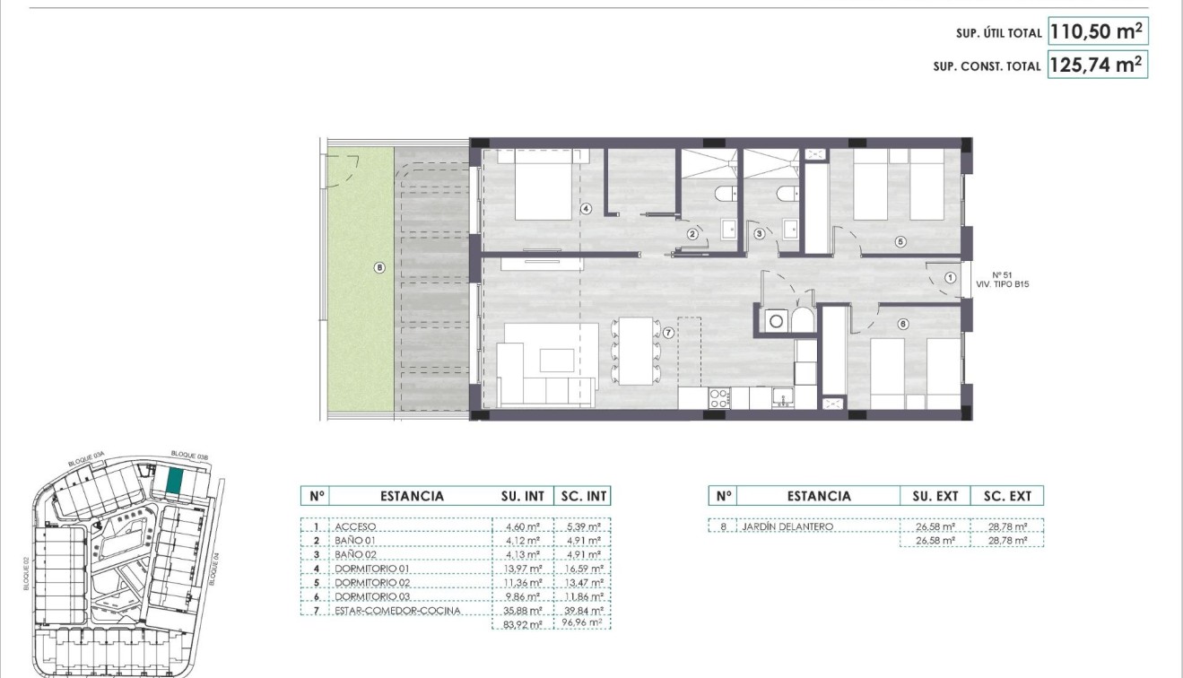 Nowo zbudowane - Apartament - Monforte del Cid - Alenda Golf