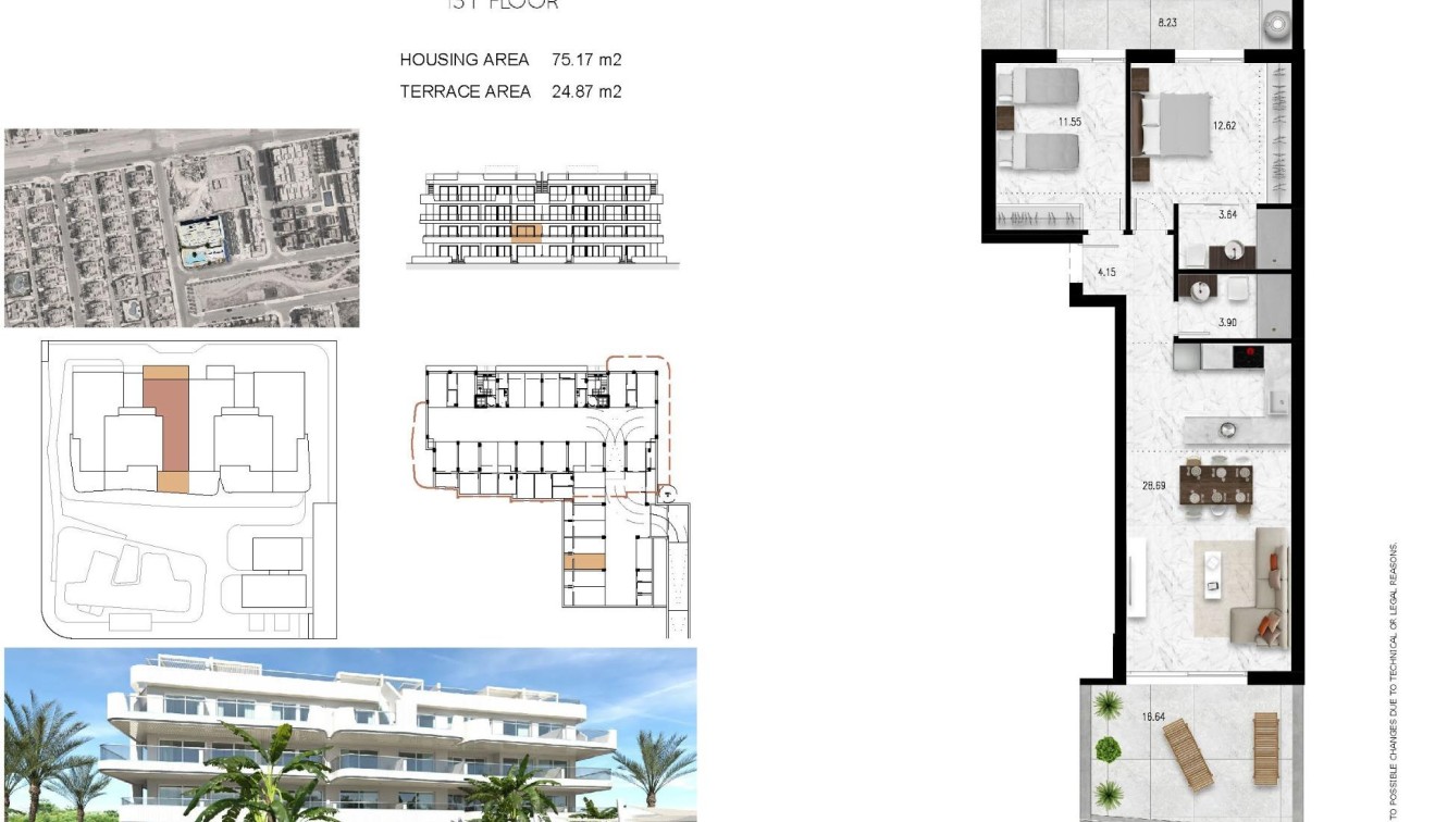 Nowo zbudowane - Apartament - Orihuela costa - Lomas de Cabo Roig