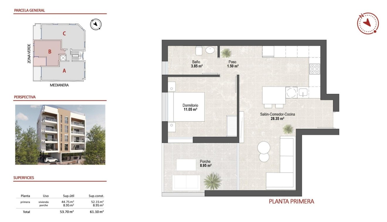 Nowo zbudowane - Apartament - San Pedro del Pinatar - Lo Pagan, San Pedro del Pinatar